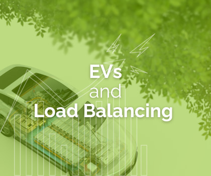 Image of Ev taht symbolises load balancing