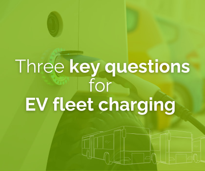 Key EV fleet charging questions header